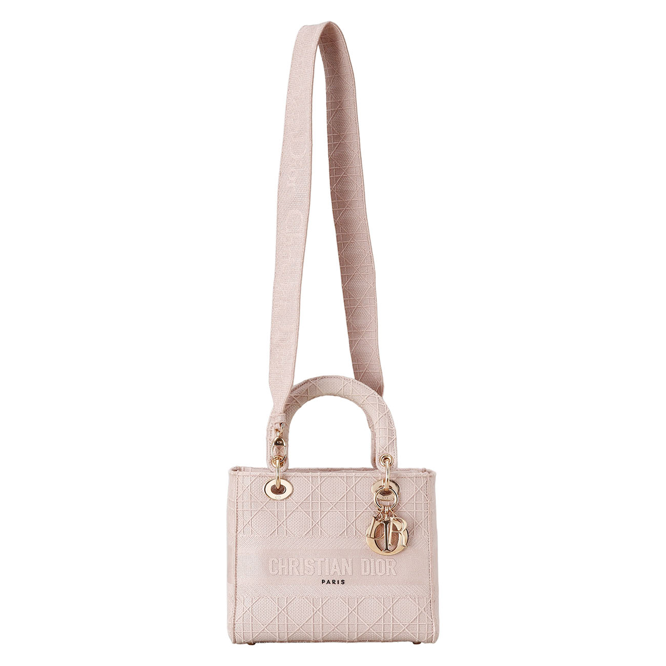 CHRISTIAN DIOR(USED)크리스찬 디올 LADY D-LITE 미디엄 백